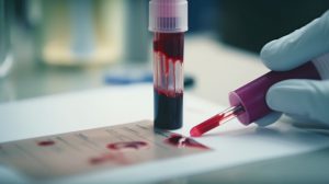 Pielęgniarka wykonuje testy krwi w celu diagnostyki. /Źródło: 123rf.com