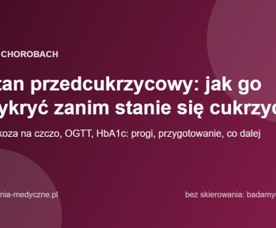 Предіабет: як виявити його до того, як він перейде в діабет