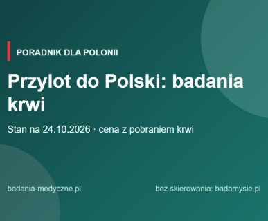 Pobranie krwi z żyły u osoby siedzącej w punkcie pobrań