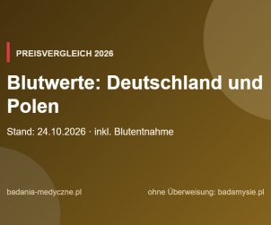 Blutuntersuchung in Deutschland und Polen: Preise im Vergleich (2026)