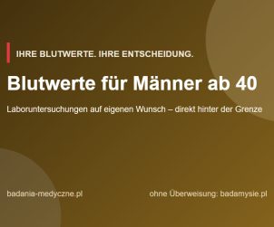 Blutwerte für Männer ab 40: PSA, Testosteron, Lipide, HbA1c
