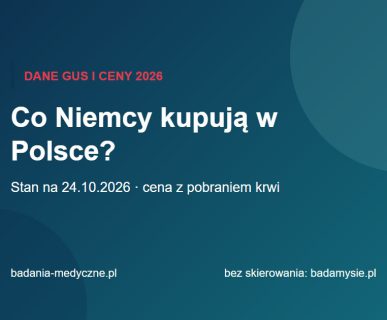 Mapa polsko-niemieckiego pogranicza z zaznaczonymi punktami pobrań krwi